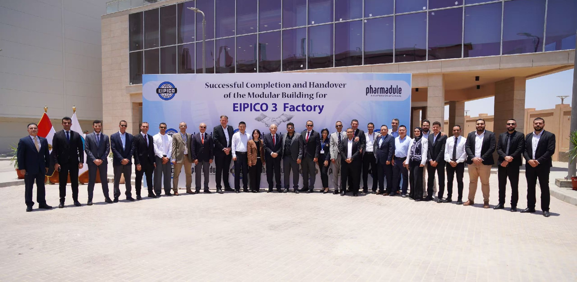 Pharmadule Morimatsu AB Delivers EIPICO’s First Modular Biopharmaceutical Plant in Egypt, Establishing a New Hub for Pharmaceutical Innovation