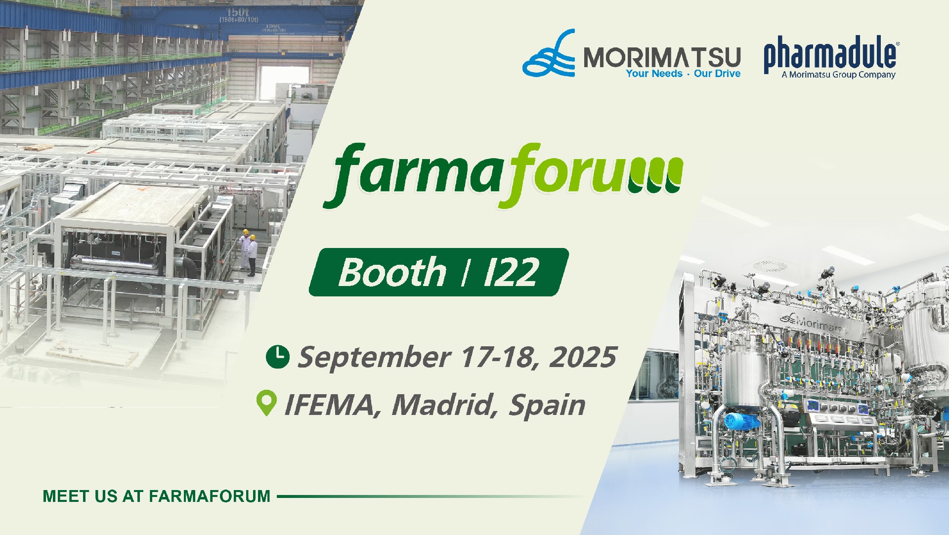 Invitation Letter | Pharmadule Morimatsu Invites You to Join Us at IFEMA Madrid